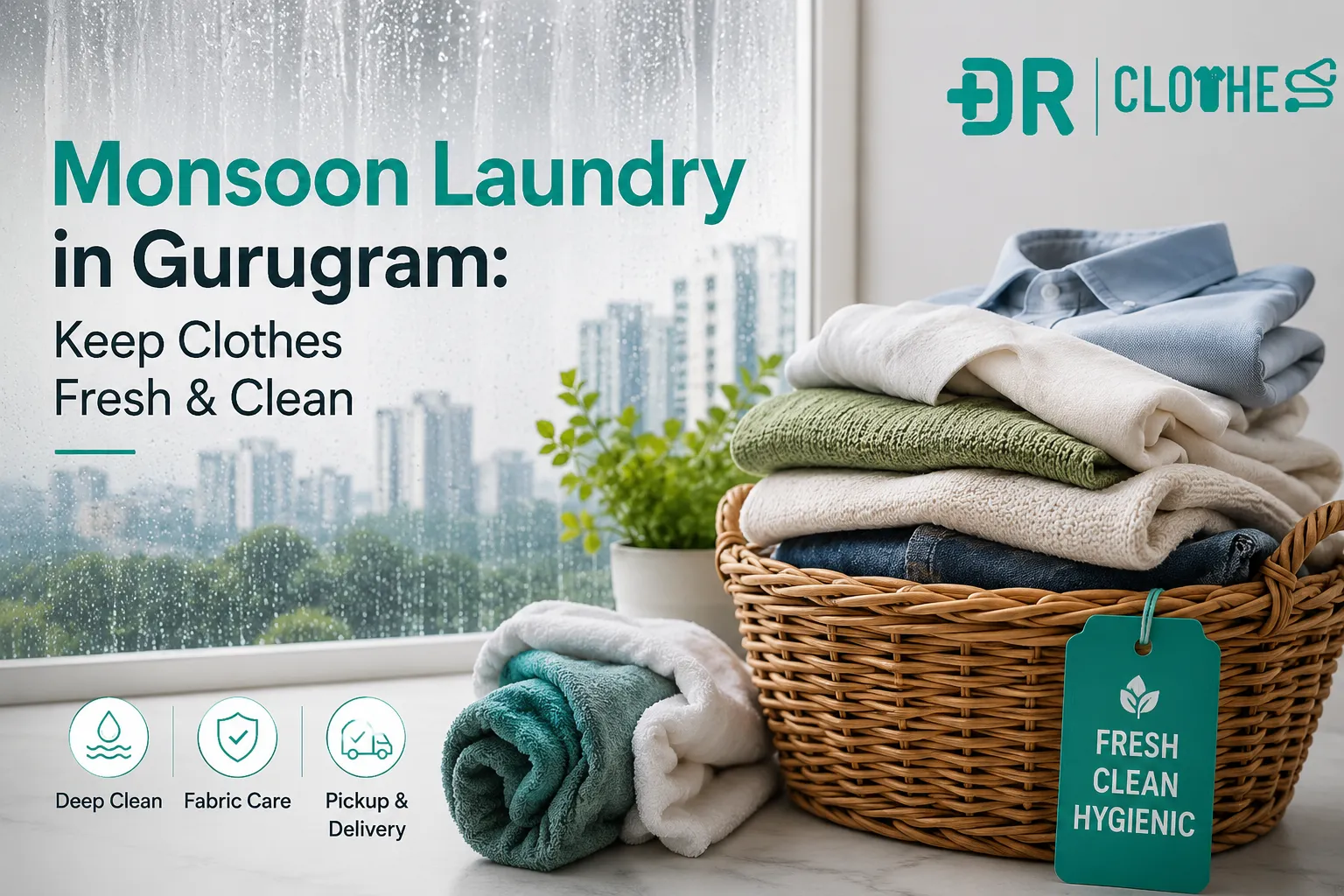 Monsoon Laundry in Gurugram: Keep Clothes Fresh & Clean