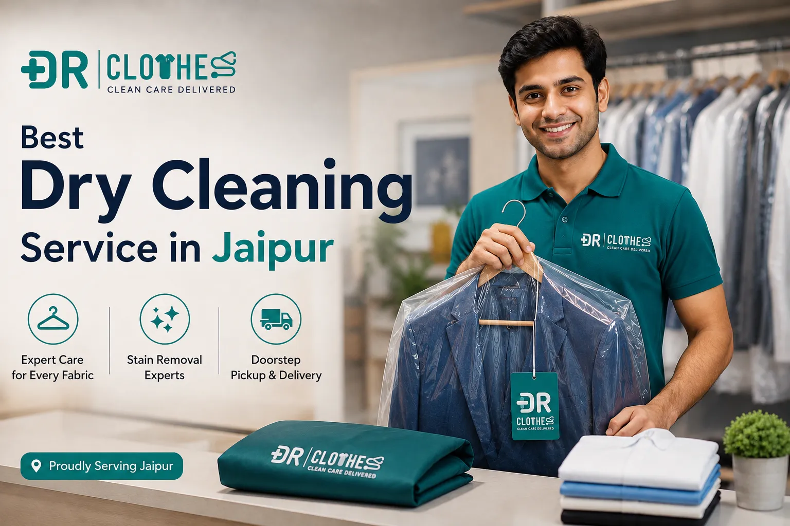Best Dry Cleaning Service in Jaipur | DrClothes 