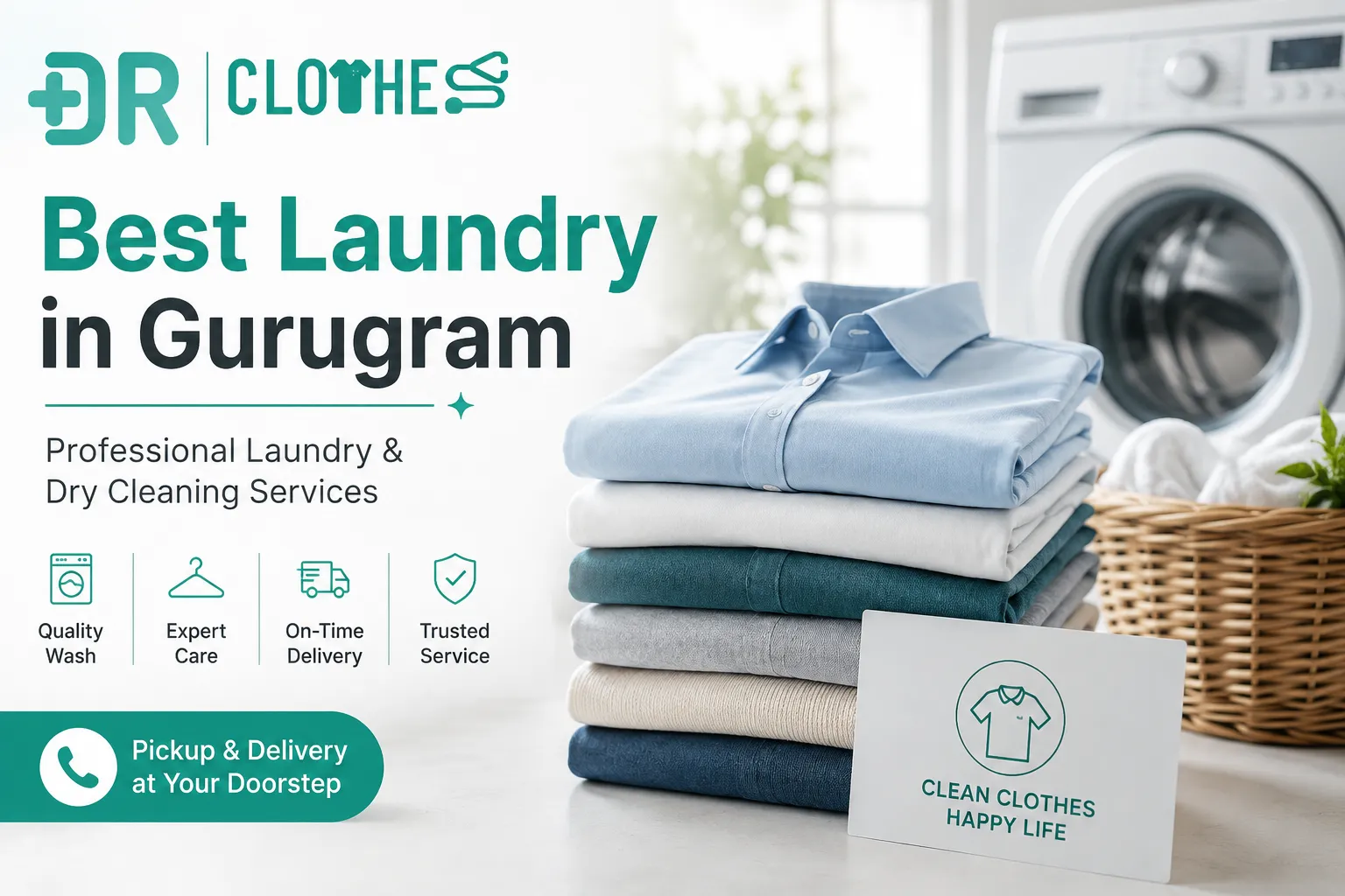 Best Laundry in Gurugram: Professional Laundry & Dry Cleaning Services 