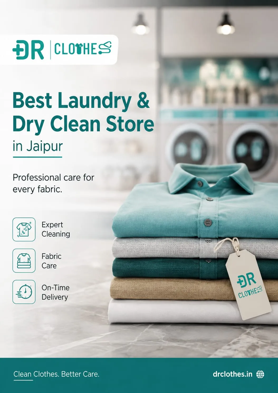 Best Laundry & Dry Clean Store in Jaipur | Professional Garment Care by DrClothes