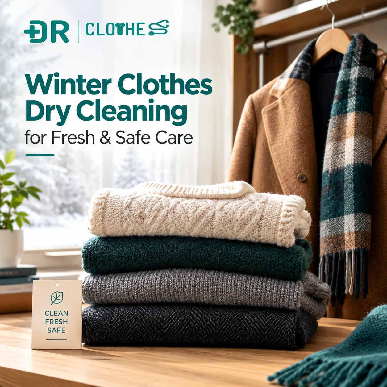Winter Clothes Dry Cleaning for Fresh & Safe Care