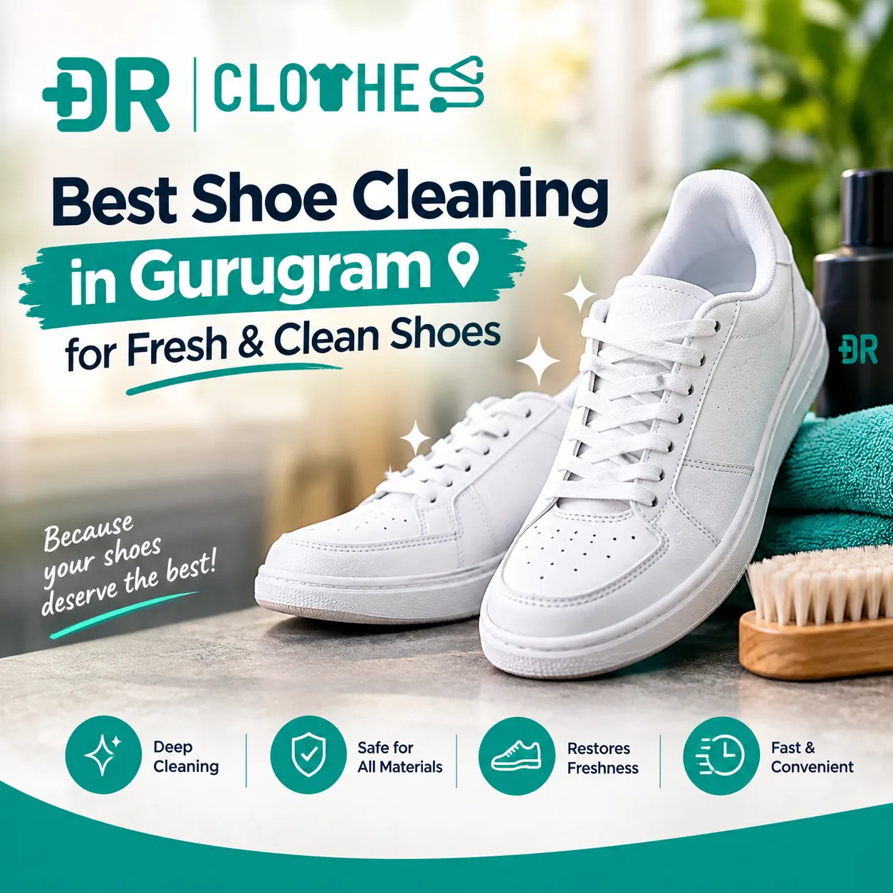 Best Shoe Cleaning in Gurugram for Fresh & Clean Shoes